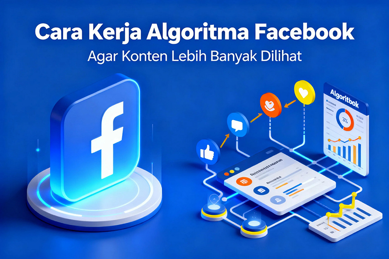 Cara Kerja Algoritma Facebook dan Tips agar Konten Lebih Banyak Dilihat